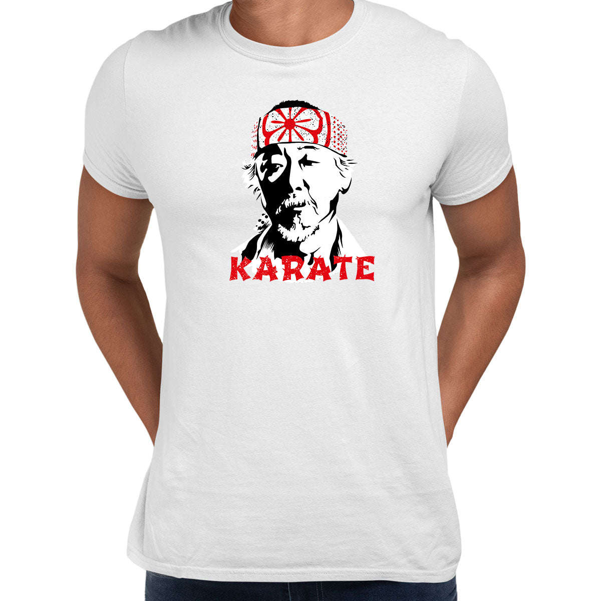 Mr Miyagi Karate Kid 80s Cult Movie Unisex T-Shirt - Kuzi Tees
