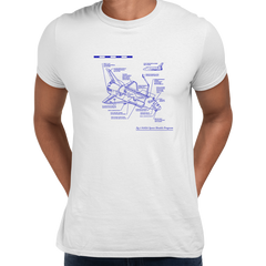 NASA Space Shuttle Program Official Mens T-shirt - Kuzi Tees