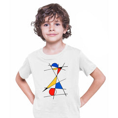 Bauhaus Art Tee Typography T-shirt for Kids - Kuzi Tees