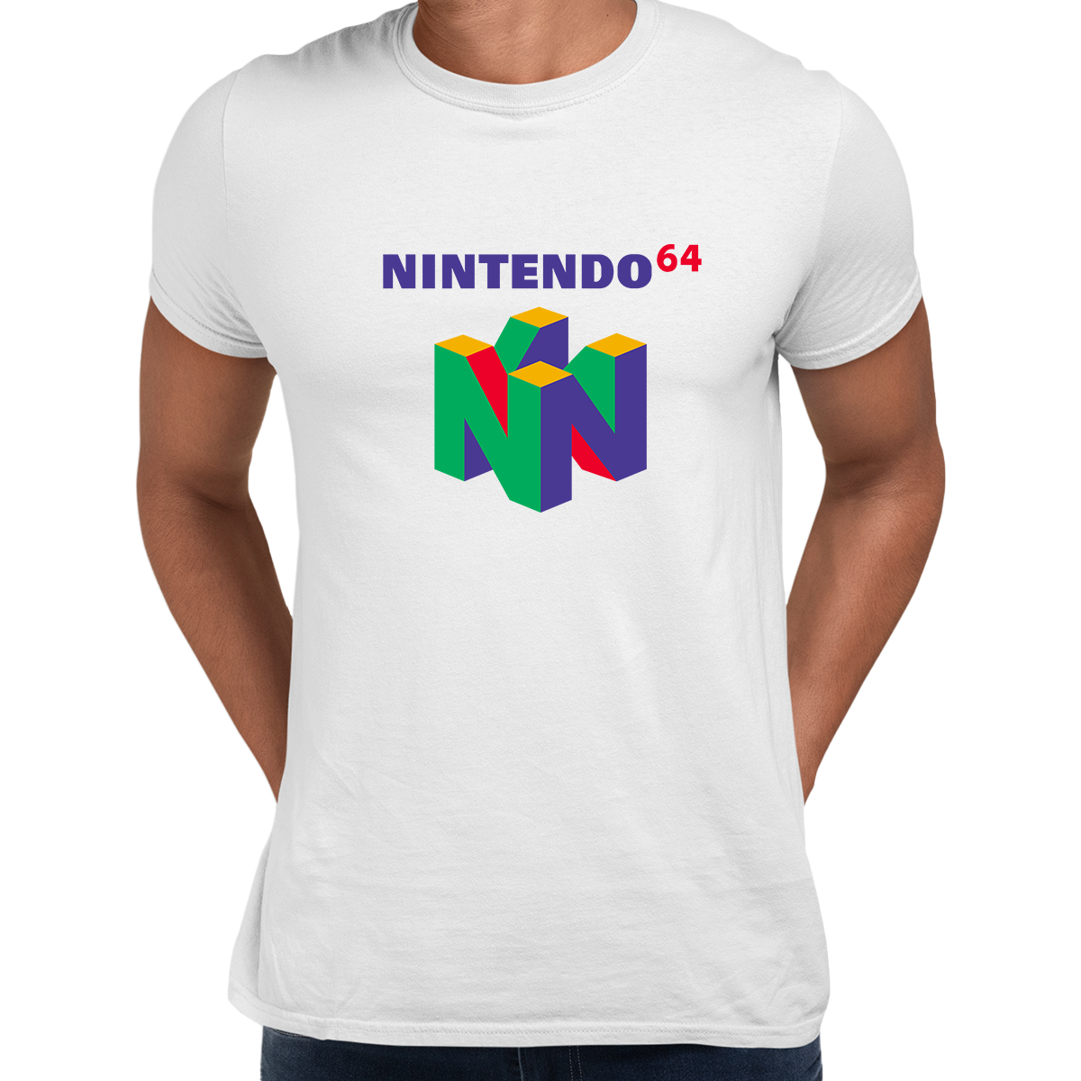 Nintendo 64 T-Shirt Mens Retro Unisex T- Shirts OLD SKOOL - Kuzi Tees