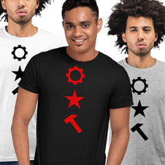 Nitzer Ebb EBM Music Band Inspired Retro Electronic Music Unisex T-shirt - Kuzi Tees