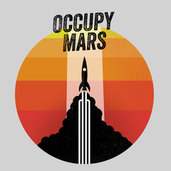 Occupy MARS Nasa Space Project SpaceX Rocket Stars Tank Top - Kuzi Tees