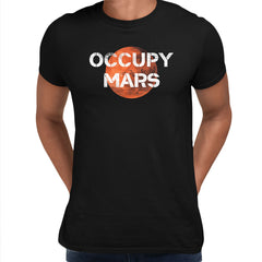 Occupy Mars Red Planet Landing 2021 Nasa perseverance Unisex T-shirt - Kuzi Tees