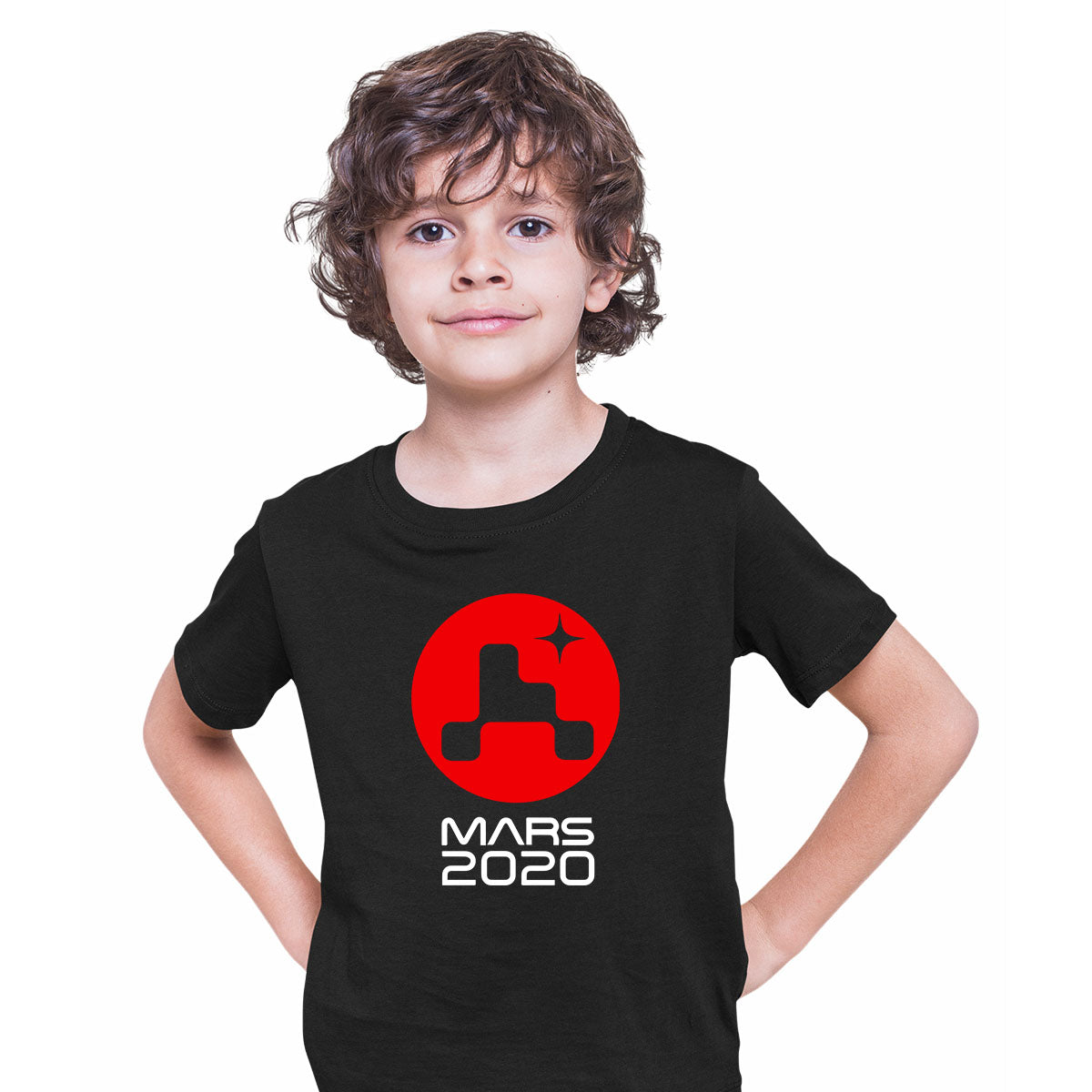 Occupy Mars T-Shirt Space Landing 2021 Tesla Tee Joe Rogan Red Planet T-shirt for Kids - Kuzi Tees