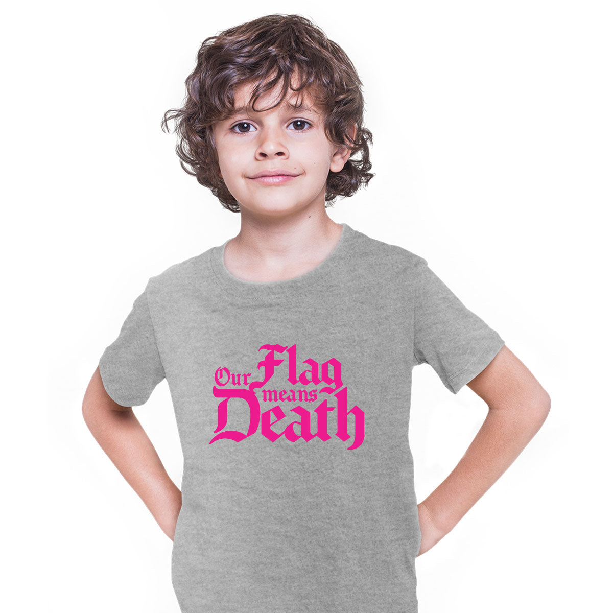 Our Flag means death Pirates of the Carribean Kids T-shirt - Kuzi Tees