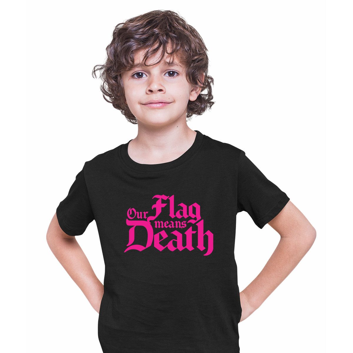 Our Flag means death Pirates of the Carribean Kids T-shirt - Kuzi Tees