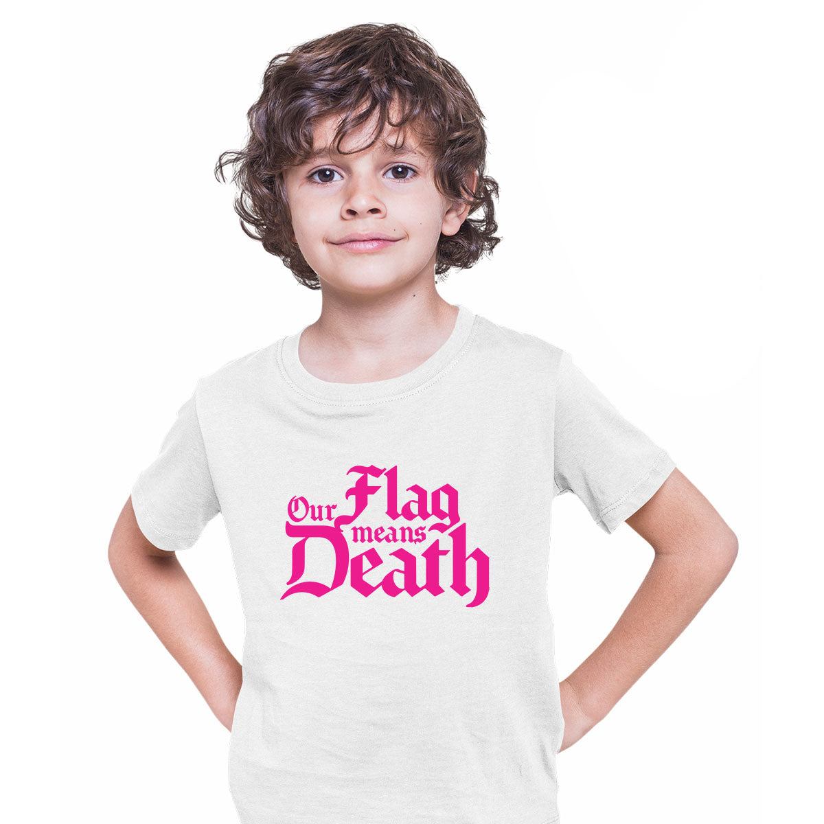 Our Flag means death Pirates of the Carribean Kids T-shirt - Kuzi Tees