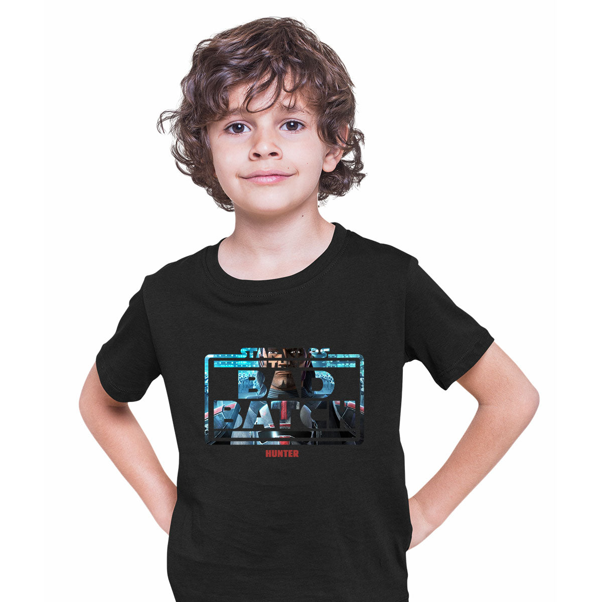 The Bad Batch - Hunter Clone Wars T-Shirt Novelty Funny Gift Movie Colorful T-shirt for Kids - Kuzi Tees