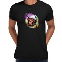 Awesome Cosmic Chimp T-Shirt with an Attitude - Kuzi Tees