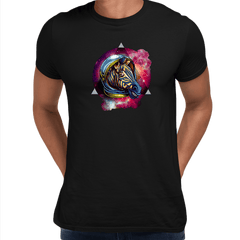 Awesome Cosmic Zebra - T-shirt with an Attitude - Kuzi Tees