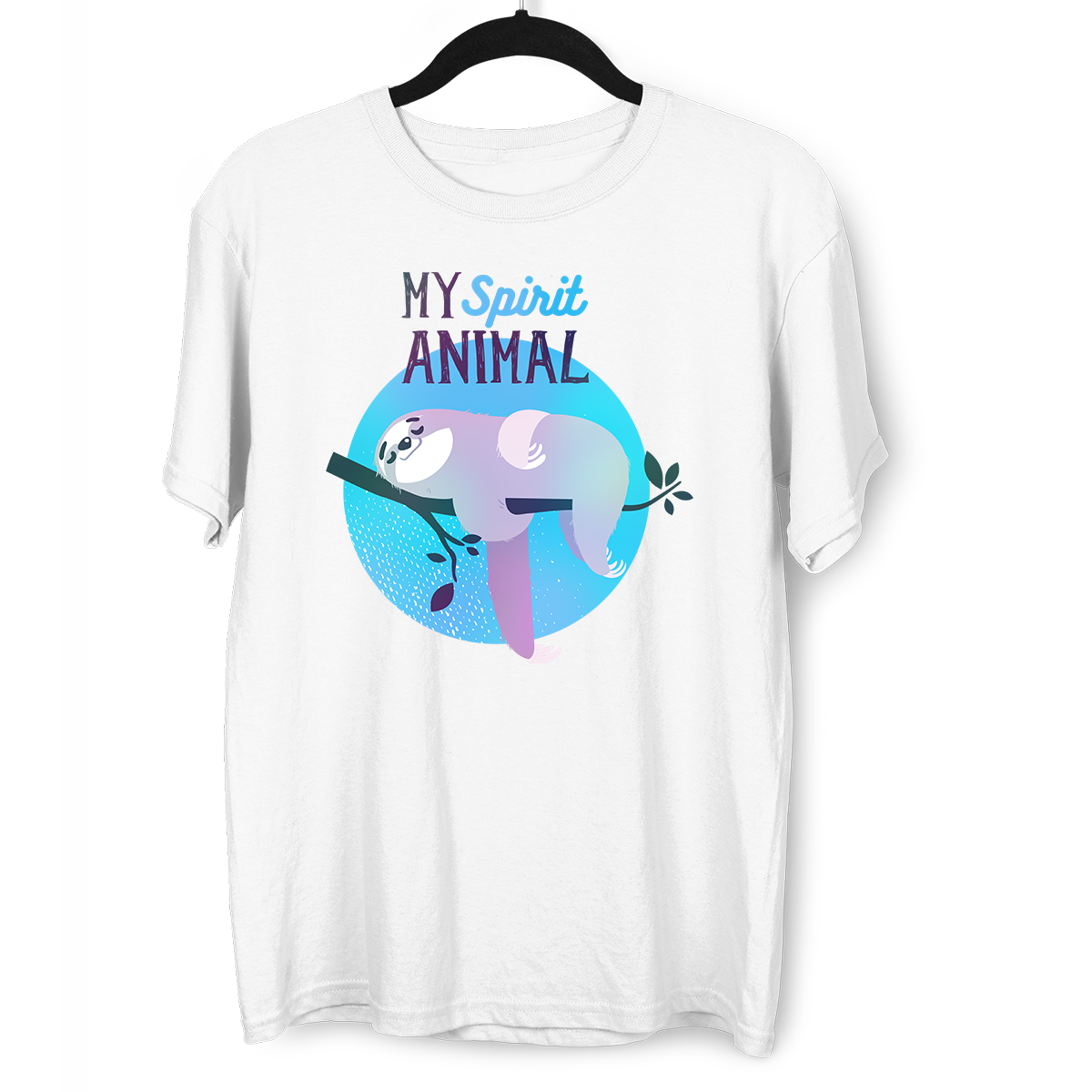 My Spirit Animal  Vodka or Gin? T-shirts With An Attitude - Kuzi Tees