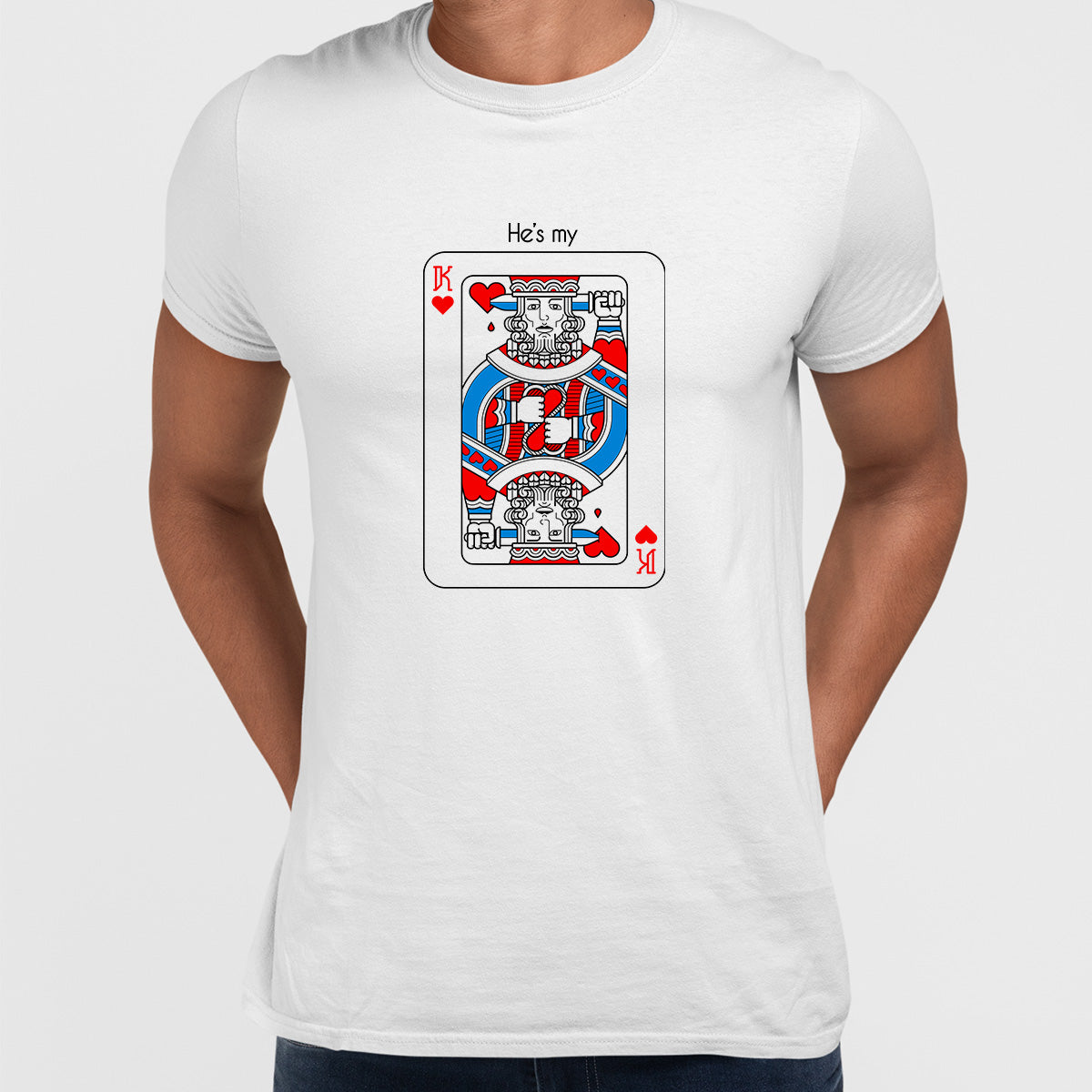 The King Playing Cards Valentine Tees edition - Kuzi Tees