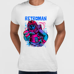 Retroman Retro character - Old Fashioned Computer Gaming Character - Kuzi Tees