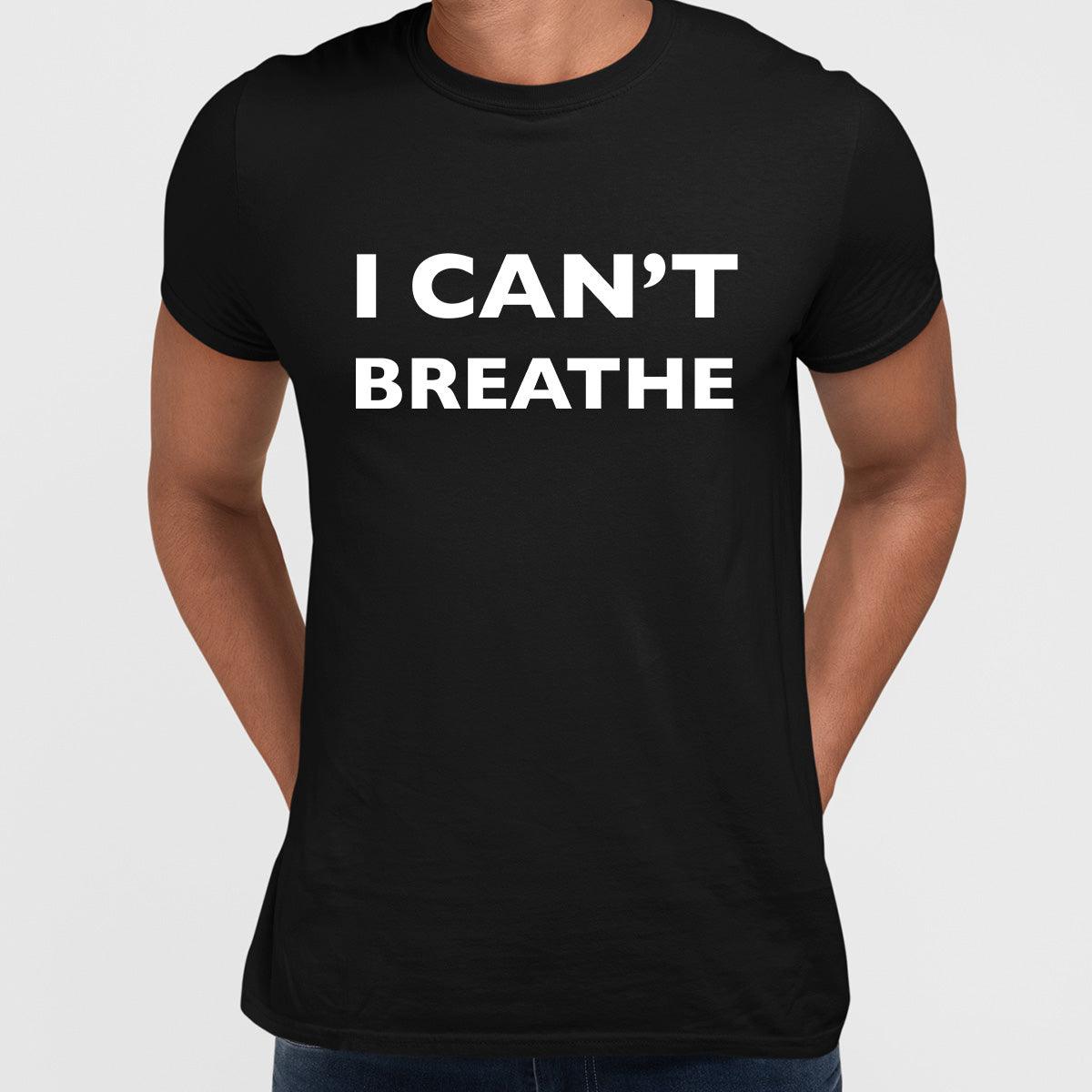 I can't Breathe - Black lives matter Black, White & Grey T-Shirt - Kuzi Tees