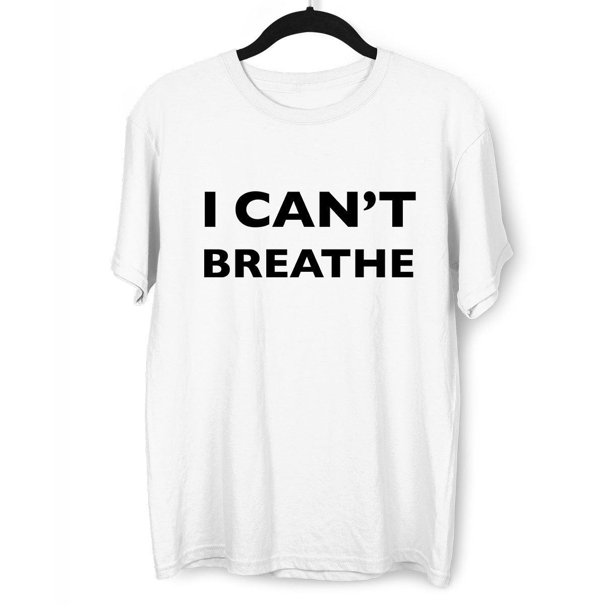 I can't Breathe - Black lives matter Black, White & Grey T-Shirt - Kuzi Tees