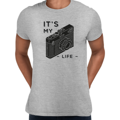 It Is My Life Vintage Old Camera Funny Typography T-shirt For Photographers - Kuzi Tees