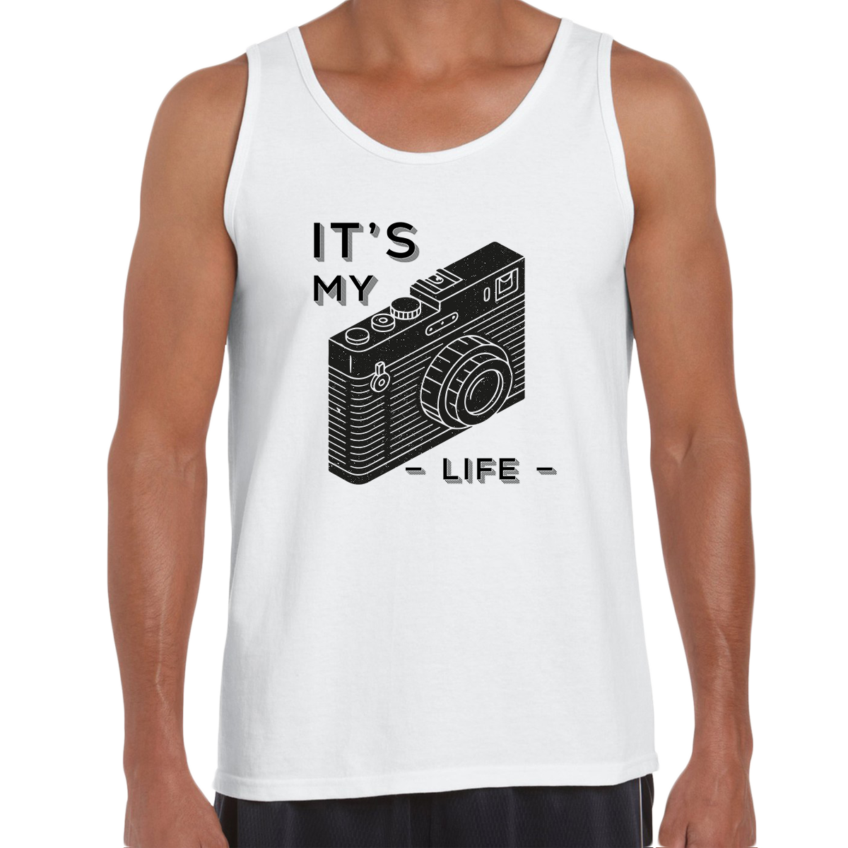 It Is My Life Vintage Old Camera Funny Typography T-shirt For Photographers - Kuzi Tees