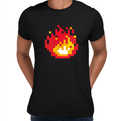 Minecraft Fireplace Amazing Crew Neck T-shirt & Tank Top For Online Game Geeks - Kuzi Tees