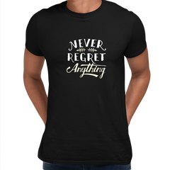 Never Regret Anything Special Biking Tshirt - Kuzi Tees