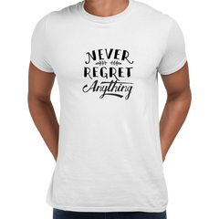 Never Regret Anything Special Biking Tshirt - Kuzi Tees