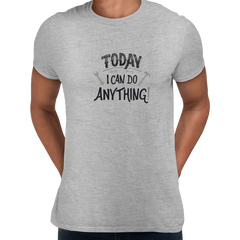 Today I can Do Anything Typography Tshirt - Kuzi Tees
