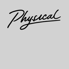 Physical TV Movie Series Retro Logo tee Unisex T-shirt Grey