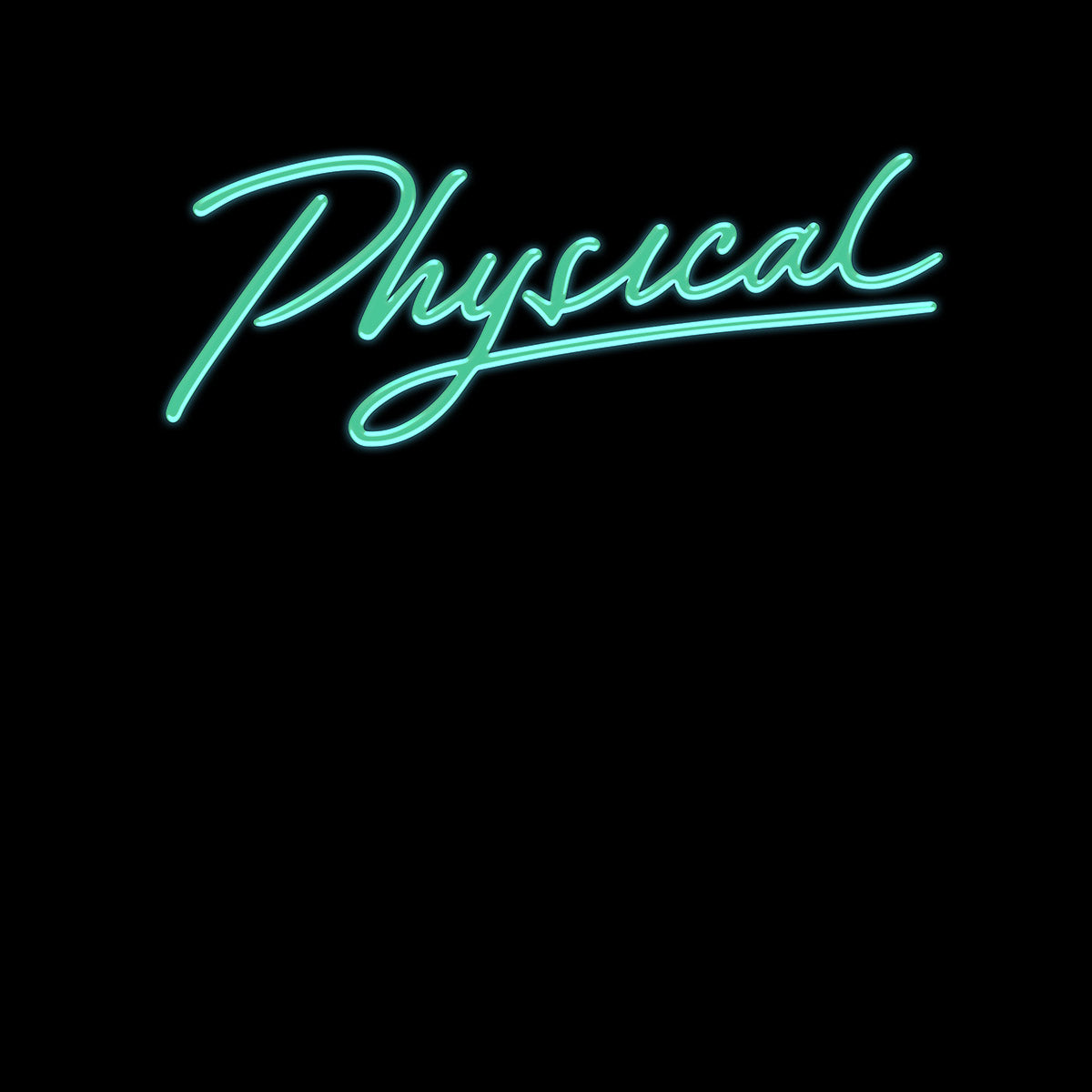 Physical TV Movie Series Retro Logo tee Unisex T-shirt Black