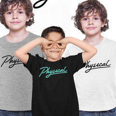 Physical TV Movie Series Retro Logo Tee Kids T-shirt