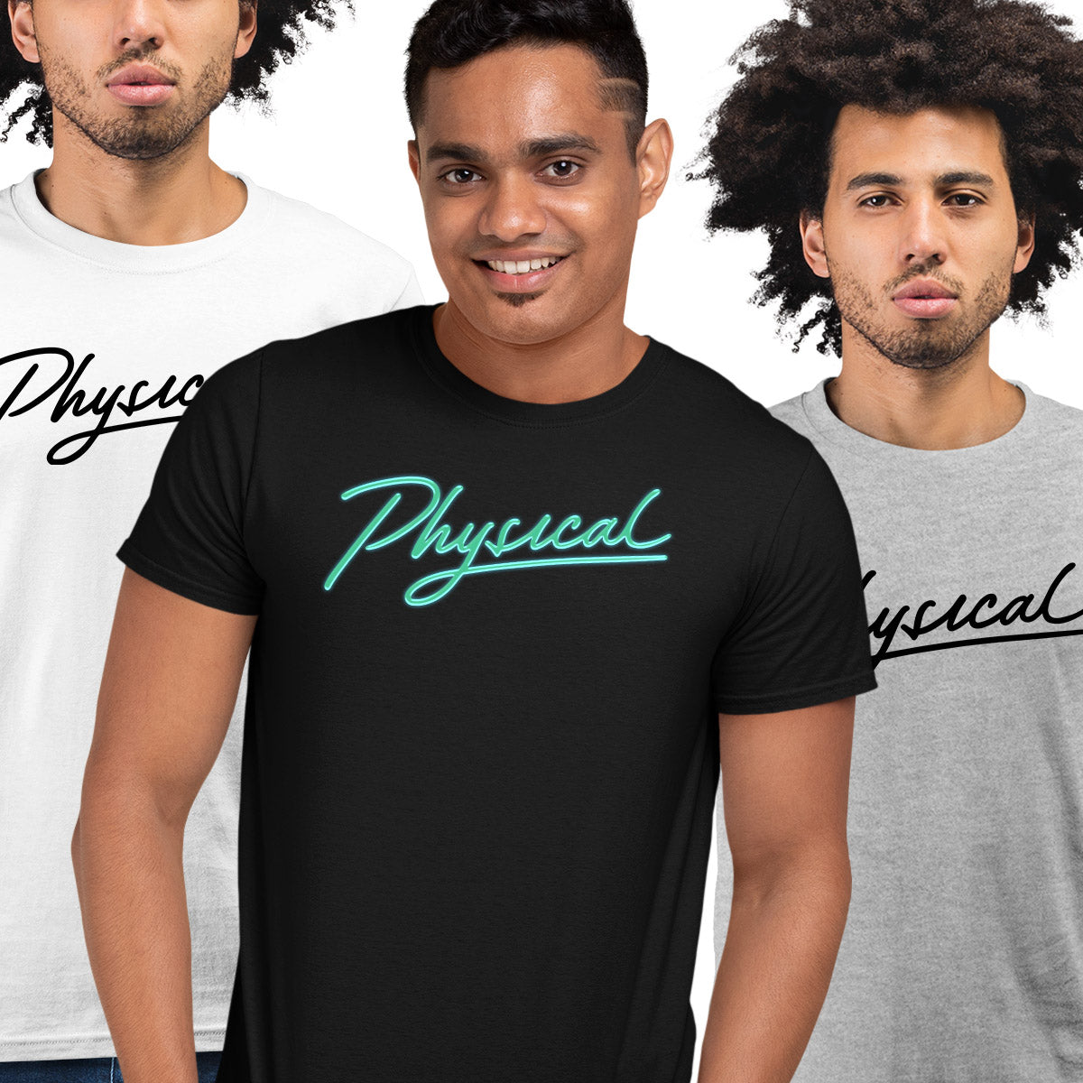 Physical TV Movie Series Retro Logo tee Unisex T-shirt