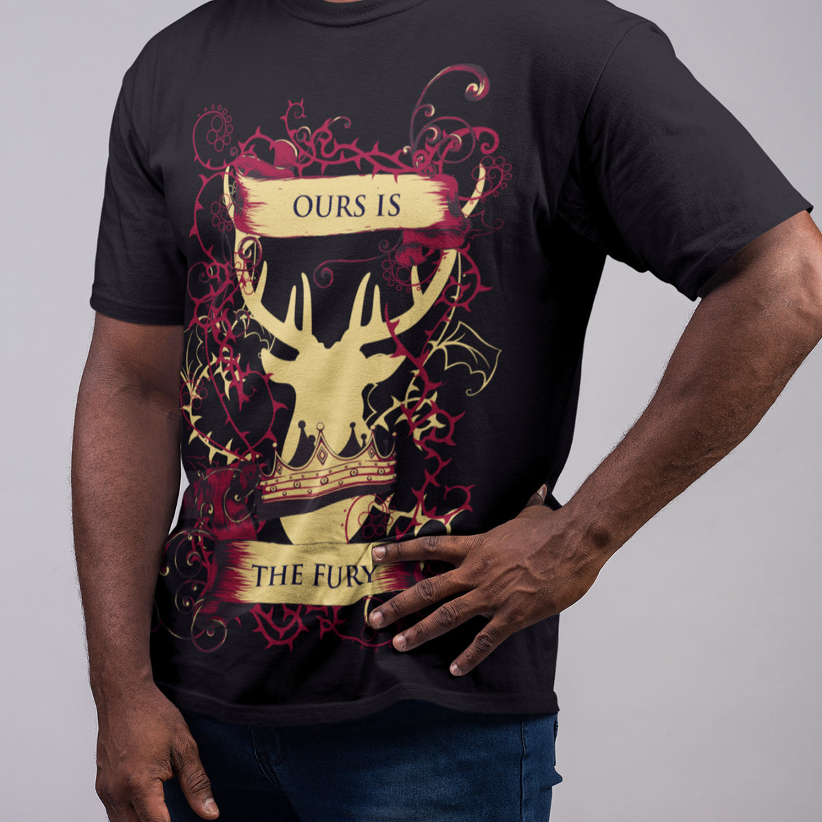 Pop Culture T-Shirt Game of Thrones - Ours Is The Fury - Kuzi Tees