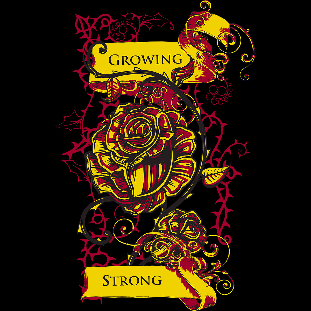 Pop Culture The Battle Goes On Game of Thrones - Growing Strong - Kuzi Tees