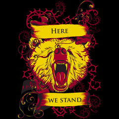 Pop Culture T-Shirt Game of Thrones - Here We Stand Tall and Proud - Kuzi Tees