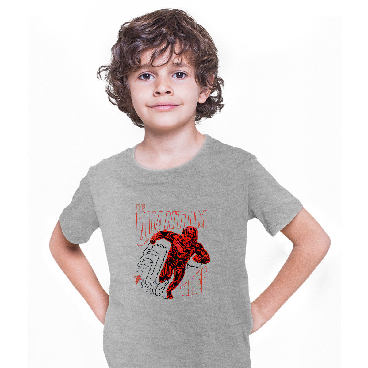 Ant-Man and the Wasp Quantumania Kids Grey Tee
