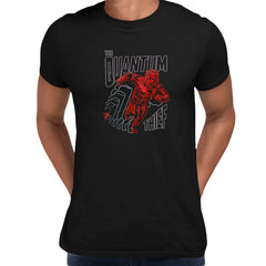 Ant Man Black t-shirt Quantum Thief Marvel Movie Unisex Tee