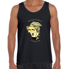 Unisex Renaissance Forever Michelangelo Italian Sculptor Antique Tank Top - Kuzi Tees