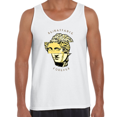 Unisex Renaissance Forever Michelangelo Italian Sculptor Antique Tank Top - Kuzi Tees