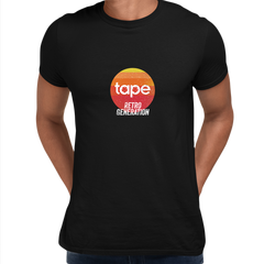 Retro Generation Tape Recorder Black White Grey Unisex T-Shirts OLD SKOOL - Kuzi Tees