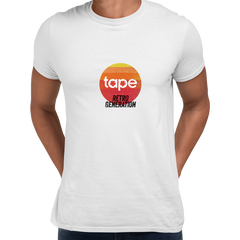 Retro Generation Tape Recorder Black White Grey Unisex T-Shirts OLD SKOOL - Kuzi Tees