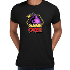 Retro Game 80's Collection Eleven Game Over Typography Unisex T-shirt - Kuzi Tees