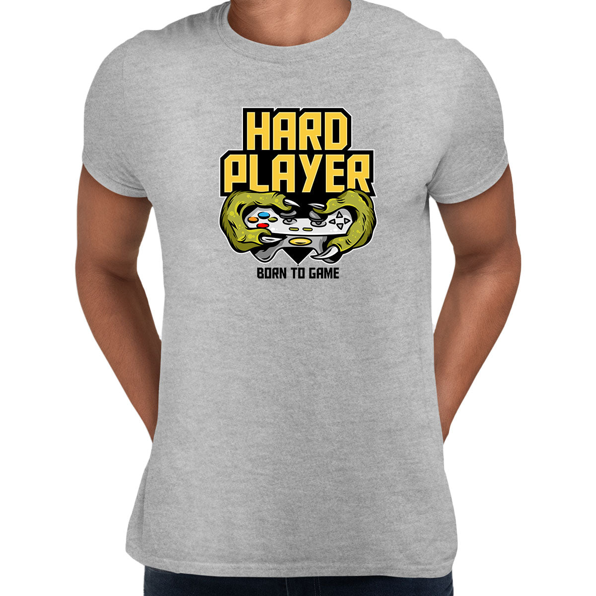 Retro Game 80's Collection Four Hard Player Typography Unisex T-shirt - Kuzi Tees