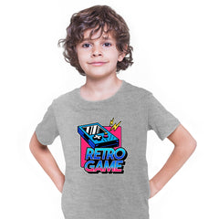 Retro Game 80's Collection Nine Nintendo Typography T-shirt for Kids - Kuzi Tees