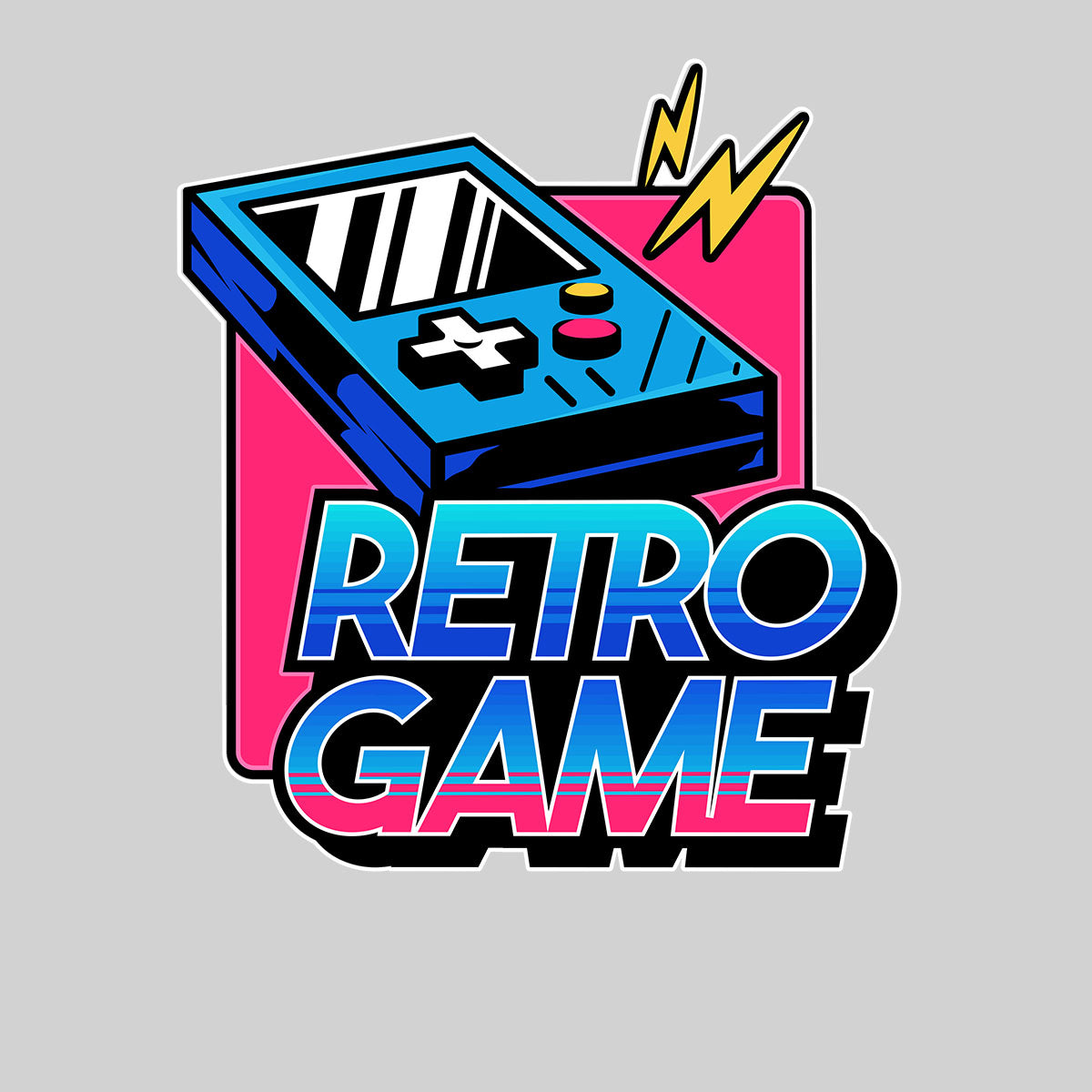 Retro Game 80's Collection Nine Nintendo Retro Game Typography Unisex T-shirt - Kuzi Tees