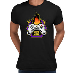 Retro Game 80's Collection Ten Game Zone Typography Unisex T-shirt - Kuzi Tees