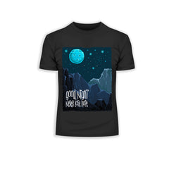 Retro Good Night Never Lose Hope Pixel Art - Kuzi Tees