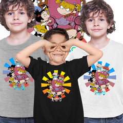 Rugrats Characters Nickelodeon TV Show Kids T-shirt