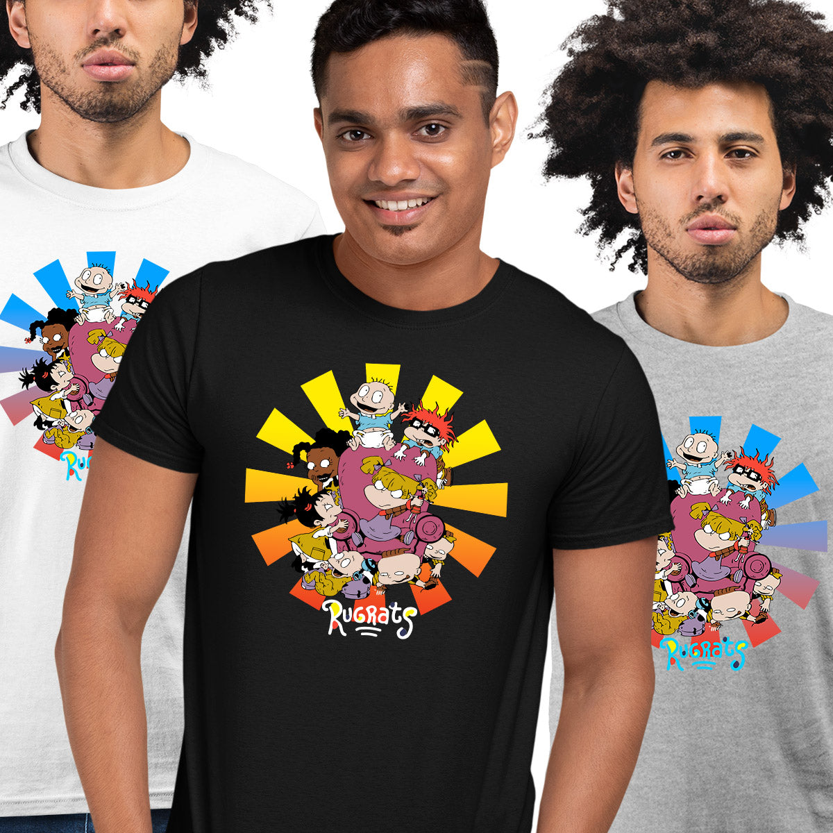 Rugrats Characters Mens T-shirt
