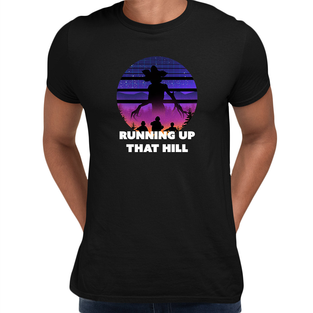 Kate Bush - Running up that hill t-shirt Demogorgon Movie Unisex T-Shirt - Kuzi Tees