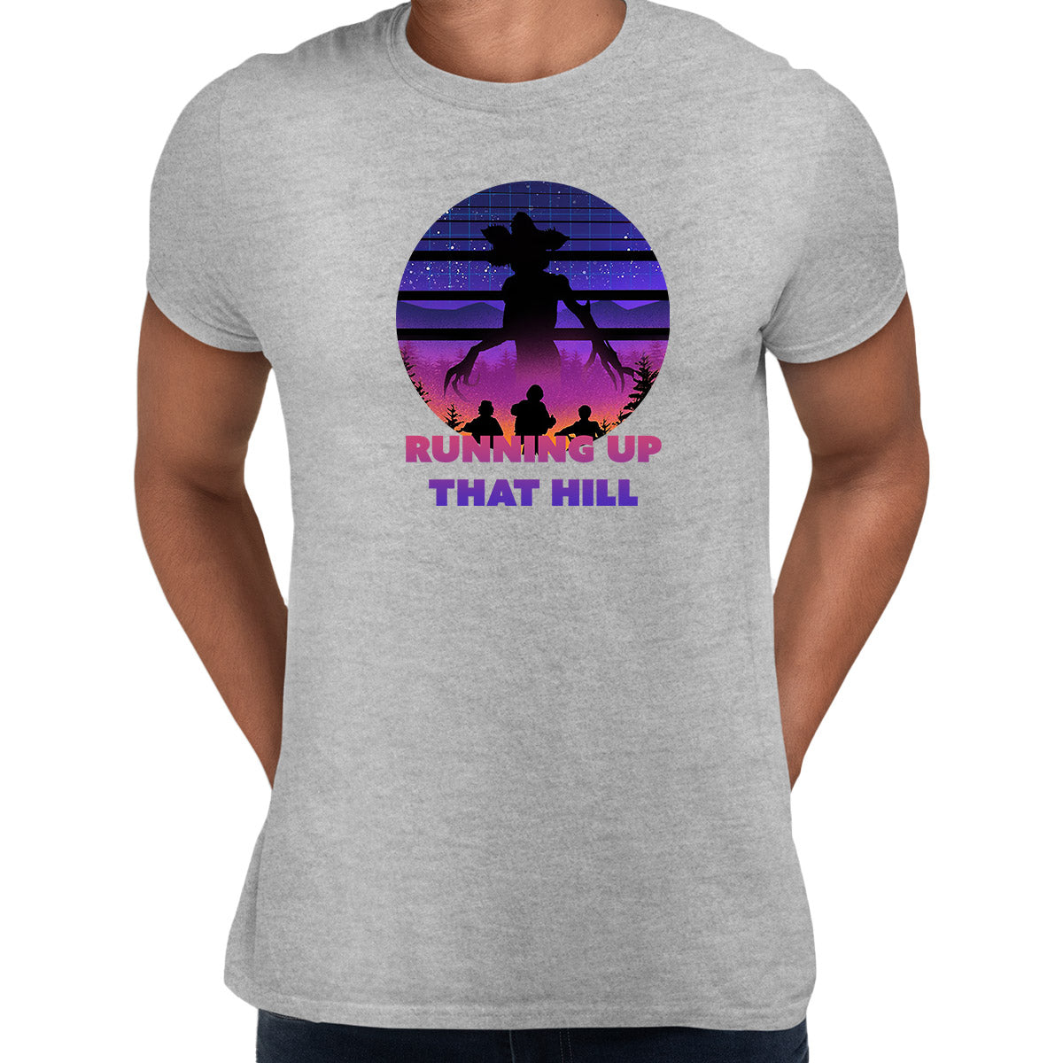 Kate Bush - Running up that hill t-shirt Demogorgon Movie Unisex T-Shirt - Kuzi Tees