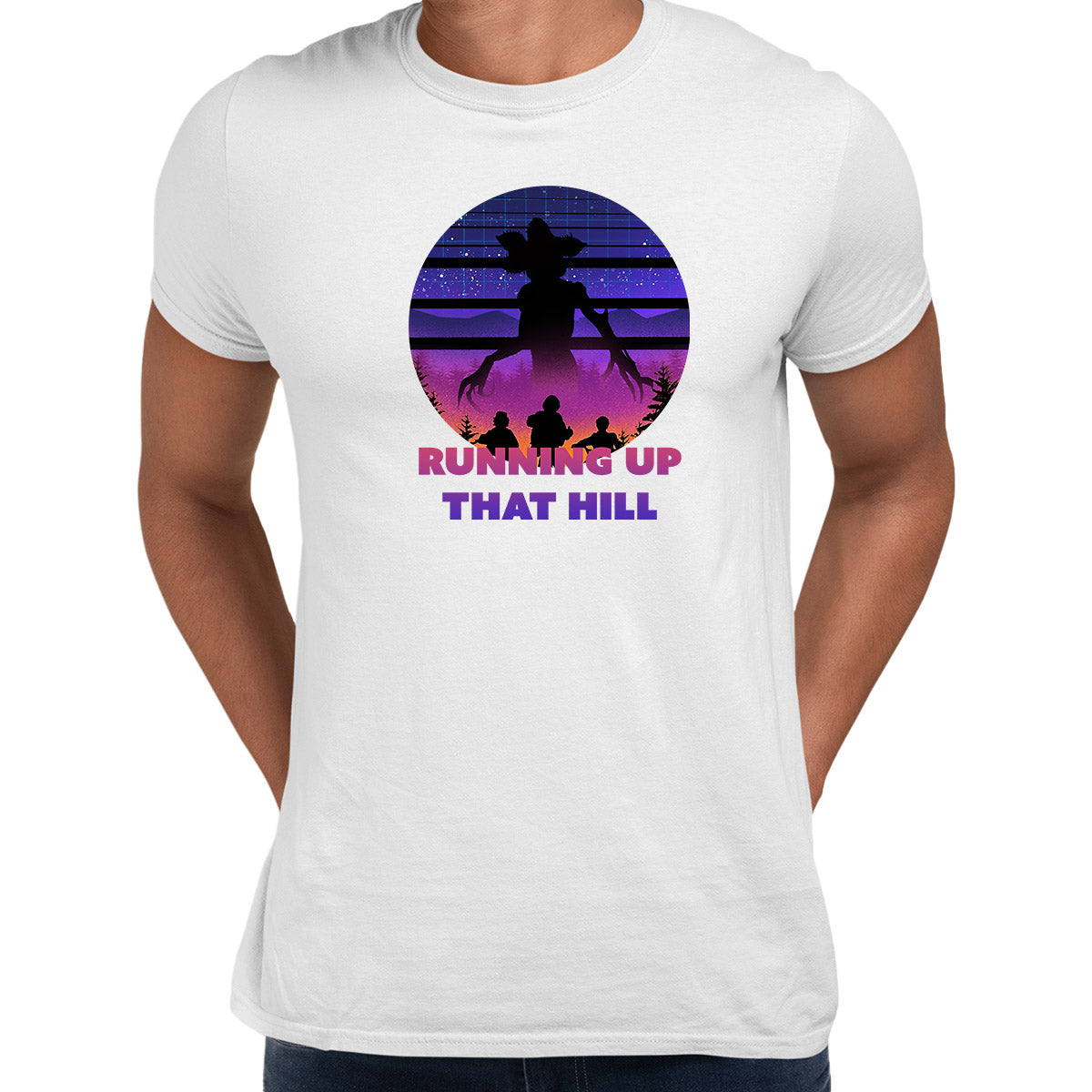 Kate Bush - Running up that hill t-shirt Demogorgon Movie Unisex T-Shirt - Kuzi Tees