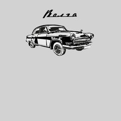 Classic Volga Russian car, CCCP, Communism, Propaganda Typography Unisex T-shirt - Kuzi Tees